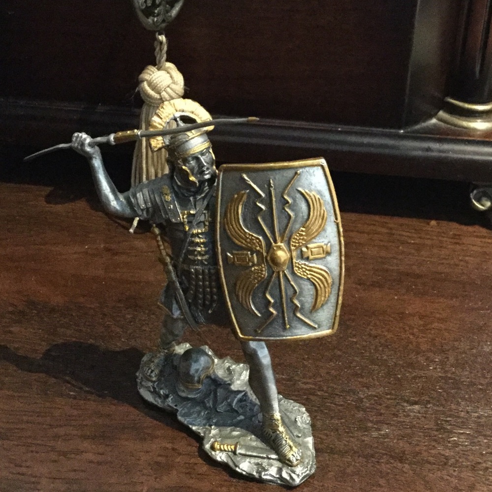 Villa Getty Museum Roman Soldier Figurine